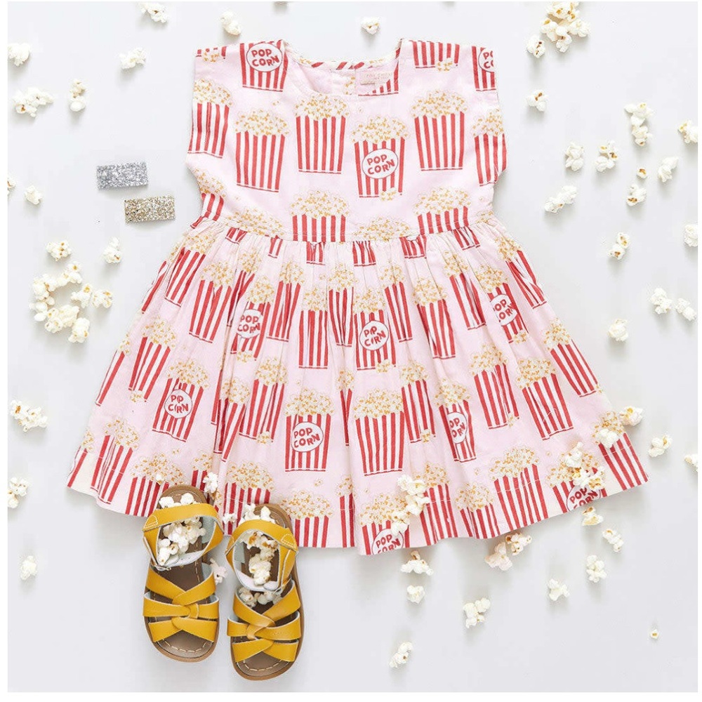 Pink Chicken Adaline Popcorn Dress